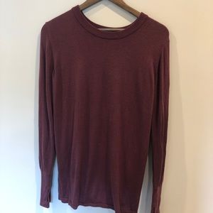 Lululemon Open Back Sweater